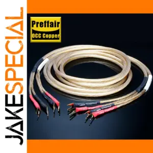 Premium 14AWG OCC Silver-Plated Speaker Cable