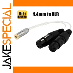 Premium 4.4mm to XLR Audio Cable for HiFi Systems