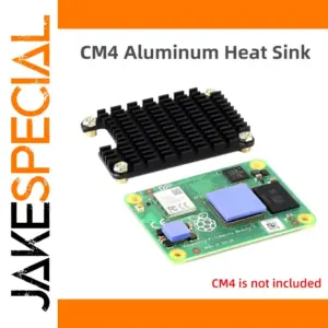 Raspberry Pi CM4 Black Aluminum Heatsink
