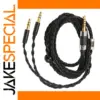 Premium 8-Core Silver-Plated Headphone Cable 1.2m