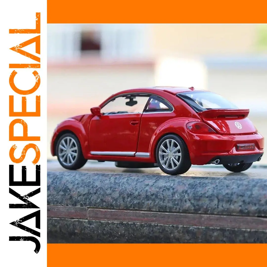 VWG Beetle GSR 1:32 Diecast Model in Red 1 VWG Beetle GSR 1:32 Diecast Model in Red