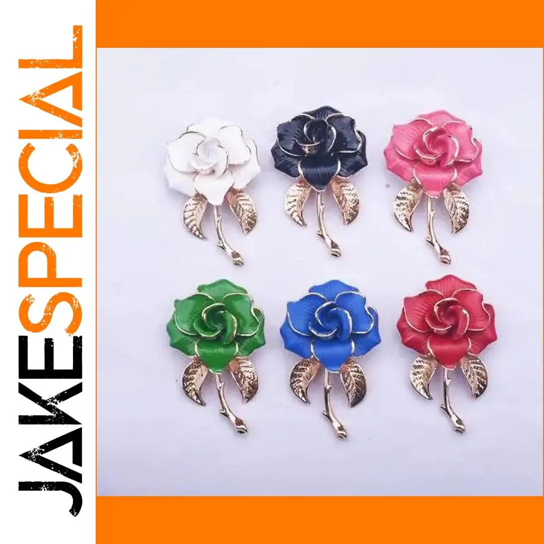 Vibrant Flower Brooch in Multiple Colors 1 Vibrant Flower Brooch in Multiple Colors