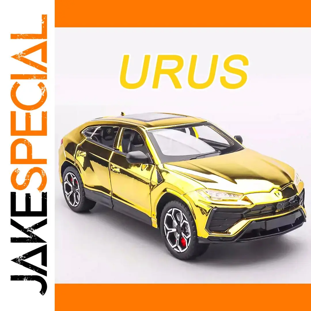 1:24 Lamborghini Urus Model Toy in Gold 1 1:24 Lamborghini Urus Model Toy in Gold