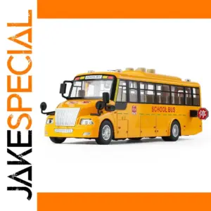 1:24 Alloy School Bus Model with Sound and Lights