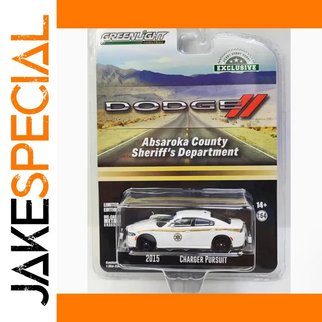 1/64 Scale Dodge Charger Pursuit Diecast Model 1 1/64 Scale Dodge Charger Pursuit Diecast Model