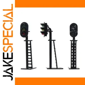 N Scale Model Railway Signal Set - 5 Pieces