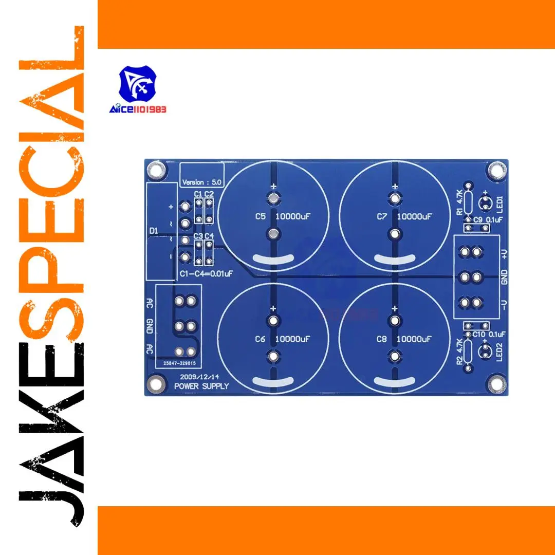 Blue Rectifier Filter Board for Amplifiers 1 Blue Rectifier Filter Board for Amplifiers