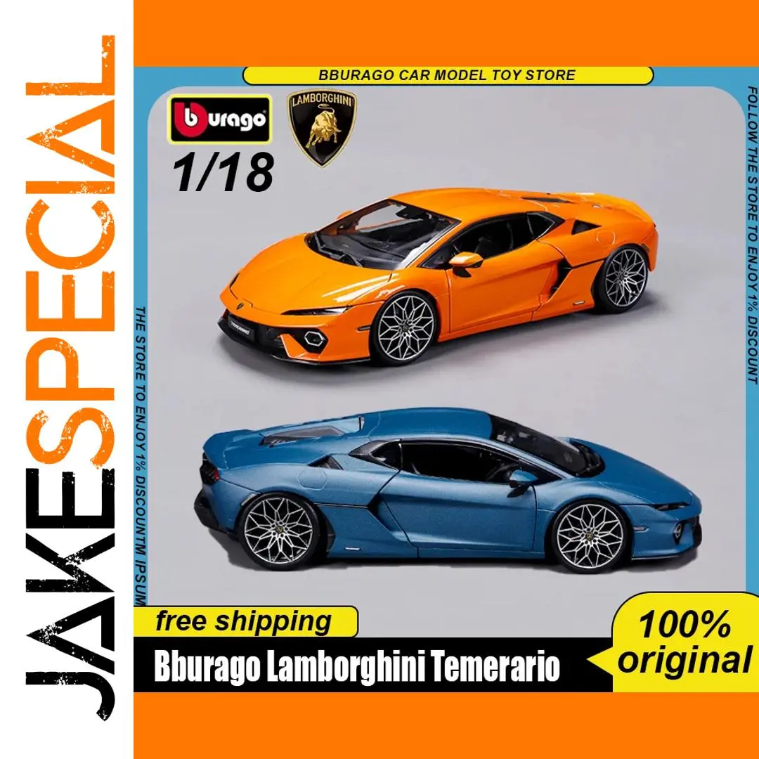 Lamborghini Temerario 1:18 Diecast Model 1 Lamborghini Temerario 1:18 Diecast Model