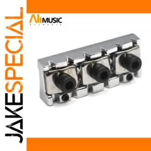 Metal Guitar Locking Nut 42.5mm x 16mm