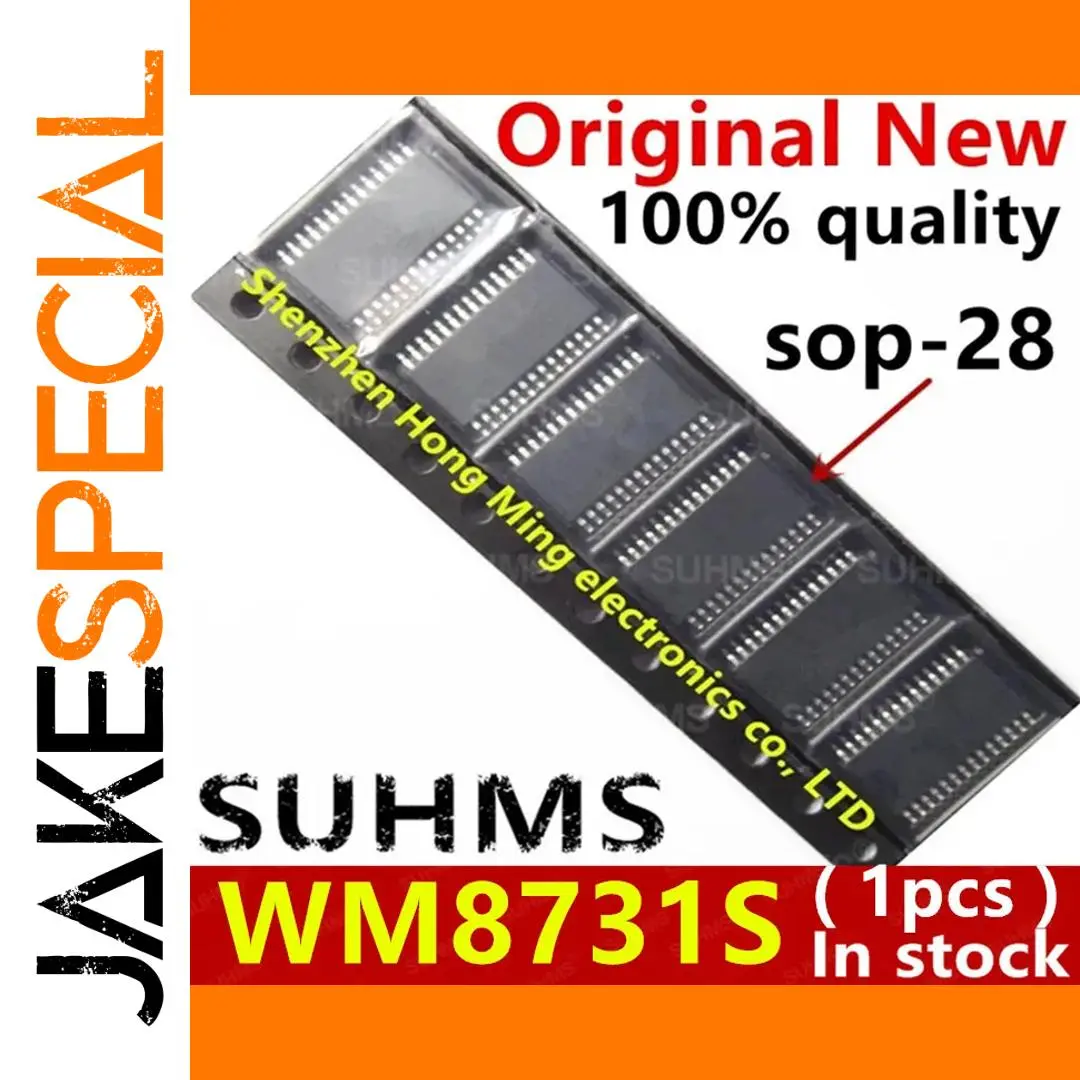 WM8731S Drive IC for High-Quality Audio 1 WM8731S Drive IC for High-Quality Audio