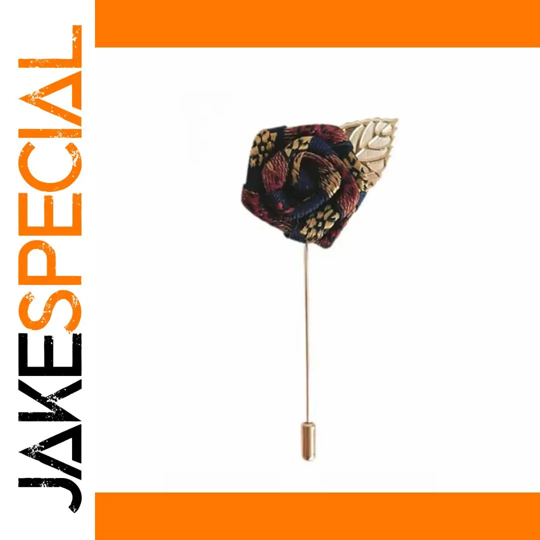 Vintage Fabric Rose Brooch for Elegant Style 1 Vintage Fabric Rose Brooch for Elegant Style