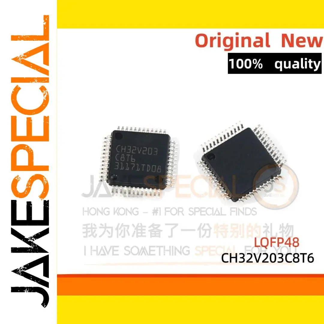 CH32V203C8T6 32-bit RISC-V Microcontroller Set 1 CH32V203C8T6 32-bit RISC-V Microcontroller Set