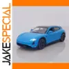 Blue Porsche Taycan Turbo S Cross Turismo Diecast Model