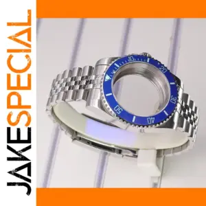 40mm Stainless Steel Diver Watch Case Model 2824