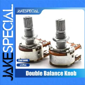 High-Quality Guitar Potentiometer Set 250K/500K