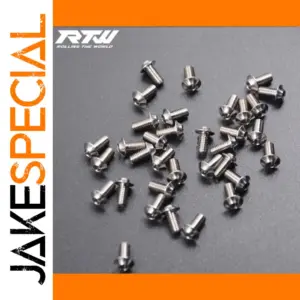 Titanium Alloy UFO Cone Head Screw Set