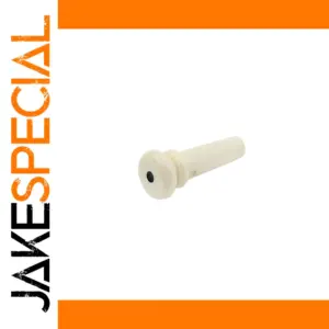 Ivory White Guitar Tail Nail with Bayonet Fit