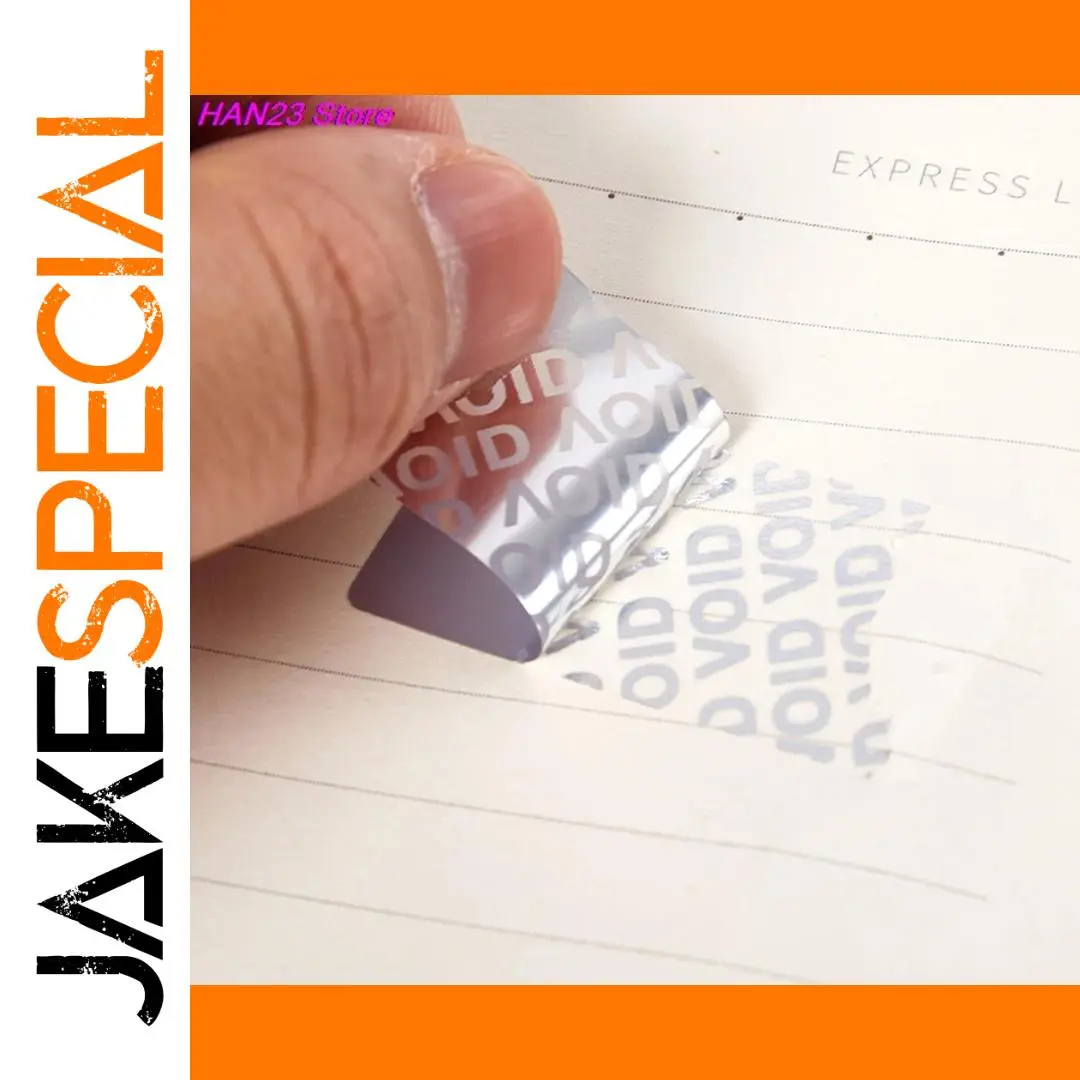 Holographic Tamper-Evident Sticker Set (100 Pack) 1 Holographic Tamper-Evident Sticker Set (100 Pack)