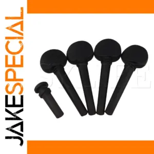 Ebony Tuning Pegs for 1/16 Violin Set