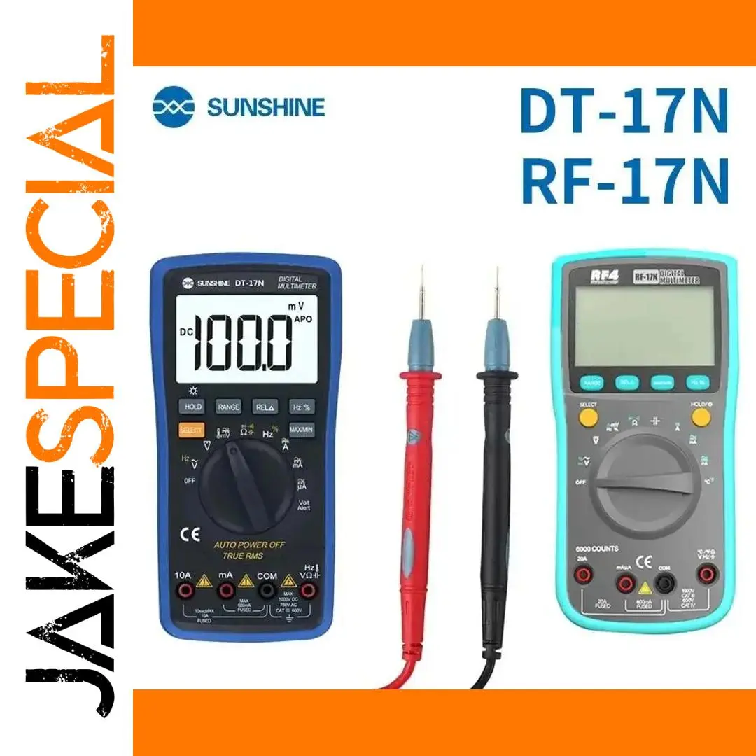 Digital Multimeter DT-17N & RF-17N 1 Digital Multimeter DT-17N & RF-17N