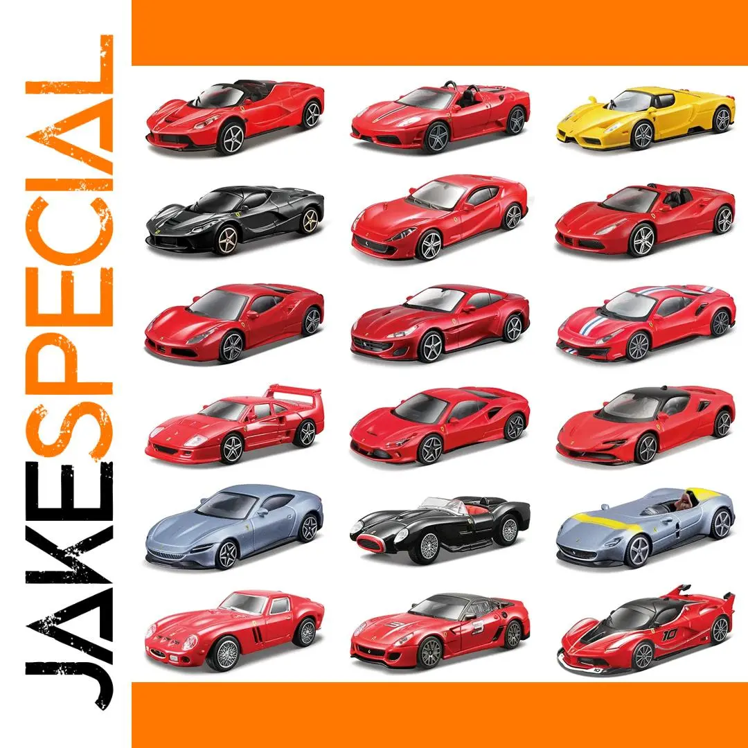 Ferrari 1:43 Scale Die-Cast Model Collection 1 Ferrari 1:43 Scale Die-Cast Model Collection