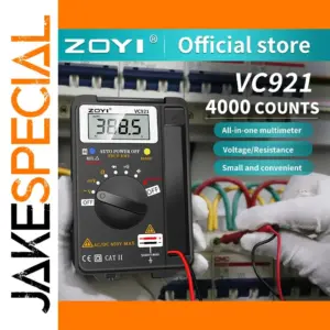 VC921 Digital Multimeter with High-Precision LCD
