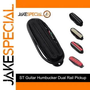 Stylish Twin Blade Humbucker for Guitars