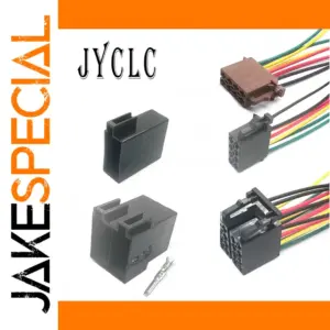 JYCLC 2 Sets 8/16 Pin Car Radio Connectors