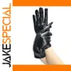 Black Women's Patent Gloves for Formal Events