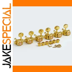 Vintage Gold Guitar Tuners GK45GSP Set