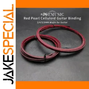 Red Pearl Guitar Binding Strips for Edges