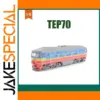 HO Scale Soviet TEP70 Diesel Locomotive Model