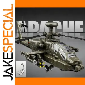 AH-64 Apache Diecast Model 1:46 Scale