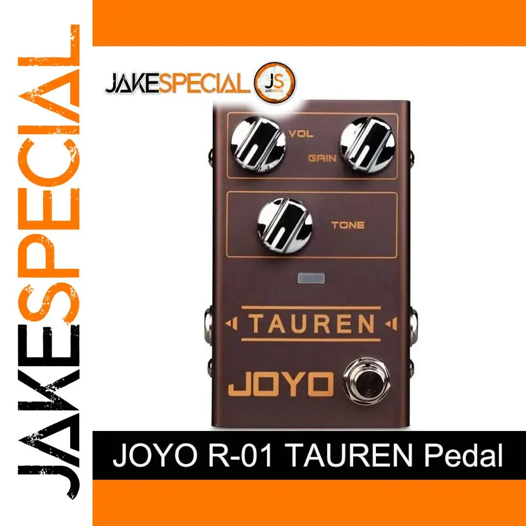 JOYO R-01 Tauren Overdrive Guitar Pedal 1 JOYO R-01 Tauren Overdrive Guitar Pedal