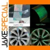 Luminous Reflective Wheel Hub Stickers Set
