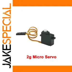 2g Micro RC Servo with 180° Rotation