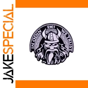 Norse Odin Mythology Enamel Pin 3cm