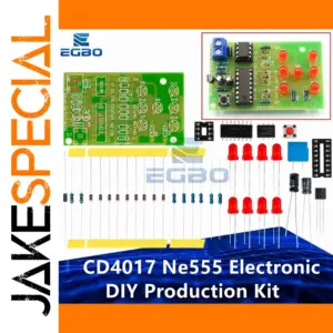 Vibrant DIY Electronic Dice Kit with LEDs