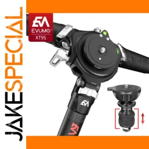 EVUMO XT9S Carbon Fiber Tripod for Cameras