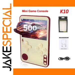 Vibrant 2.4-Inch Mini Handheld Game Console