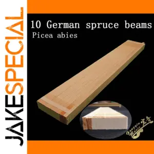 German Spruce Guitar Support 500mm 6-13mm Thickness