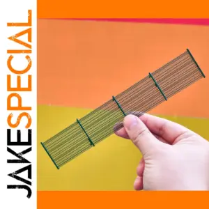 Miniature Copper Guardrail for HO Scale Trains