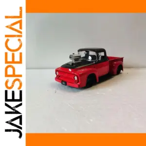 1956 Ford F-100 Diecast Model in Red