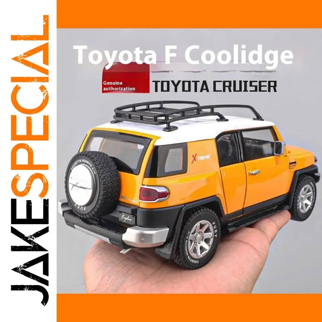 Vibrant 1:24 Toyota FJ Cruiser Diecast Model 1 Vibrant 1:24 Toyota FJ Cruiser Diecast Model