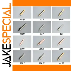 Kaigelu Fountain Pen Nibs Set 26# & 35#