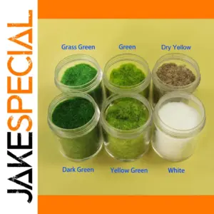 Vivid Static Grass for Terrain Modeling