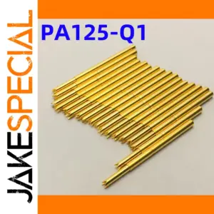 Gold Spring Test Probes for Electrical Testing