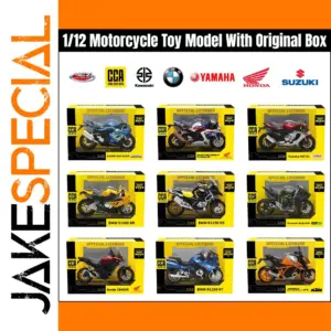 Diecast Motorcycle Model Set 1:12 Scale
