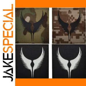 Reflective Wings Seal Tactical Patch