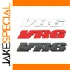 Volkswagen VR6 Metal Badge Emblem 9.2cm